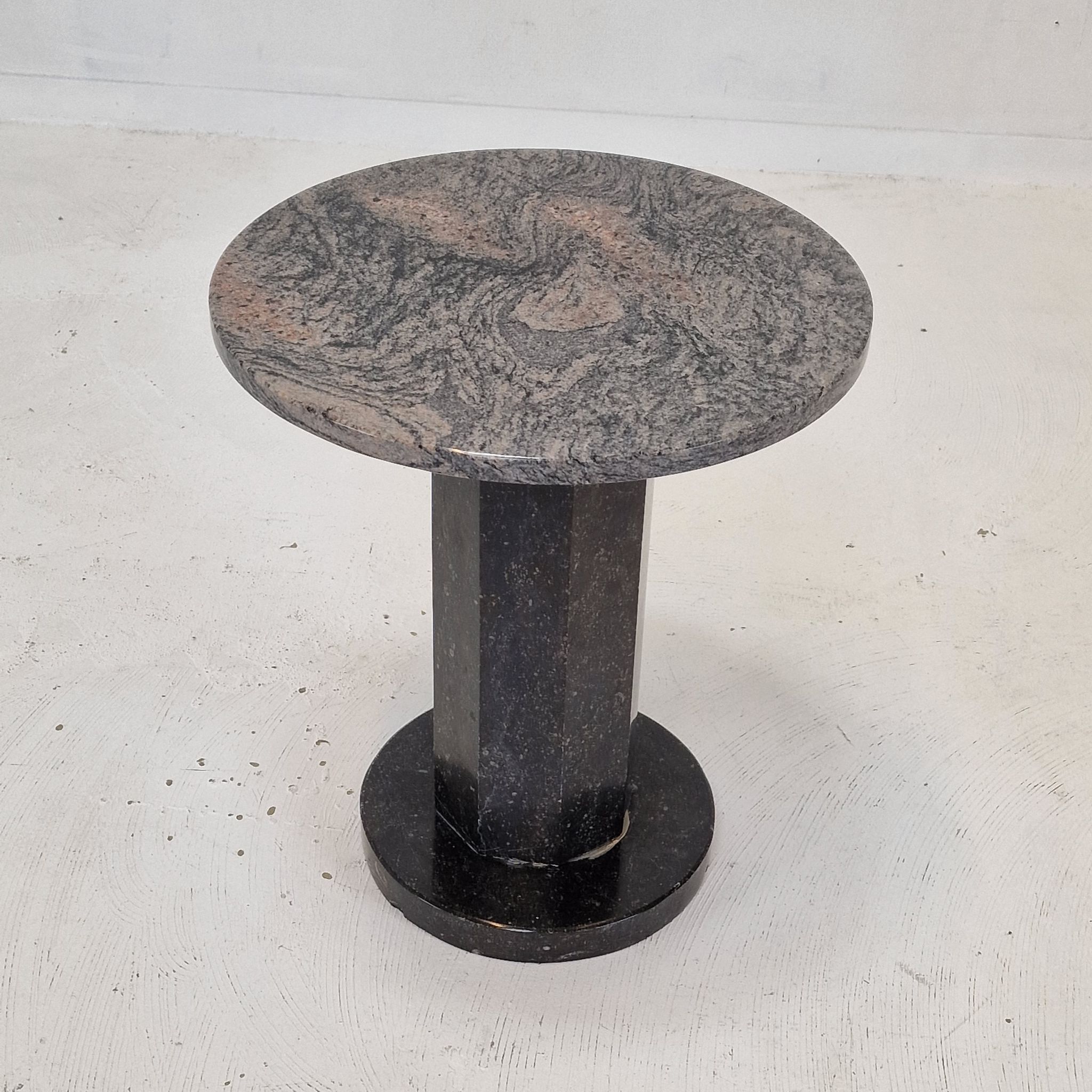 Italian Coffee or Side Table in Granite, 1980s