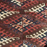 Tapis turkmène Yomut 200x355cm