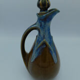 Denbac liqueur carafe - Blue and chocolate