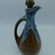 Carafe à liqueur Denbac bleu et chocolat