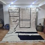 Handmade wool Berber rug 300X200 cm