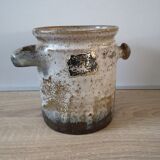 Blue sandstone pot