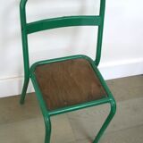 Maternal Chair in metal and wood