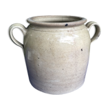 Glazed terracotta pot