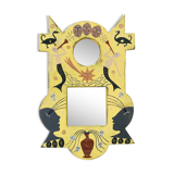 Wooden mirror