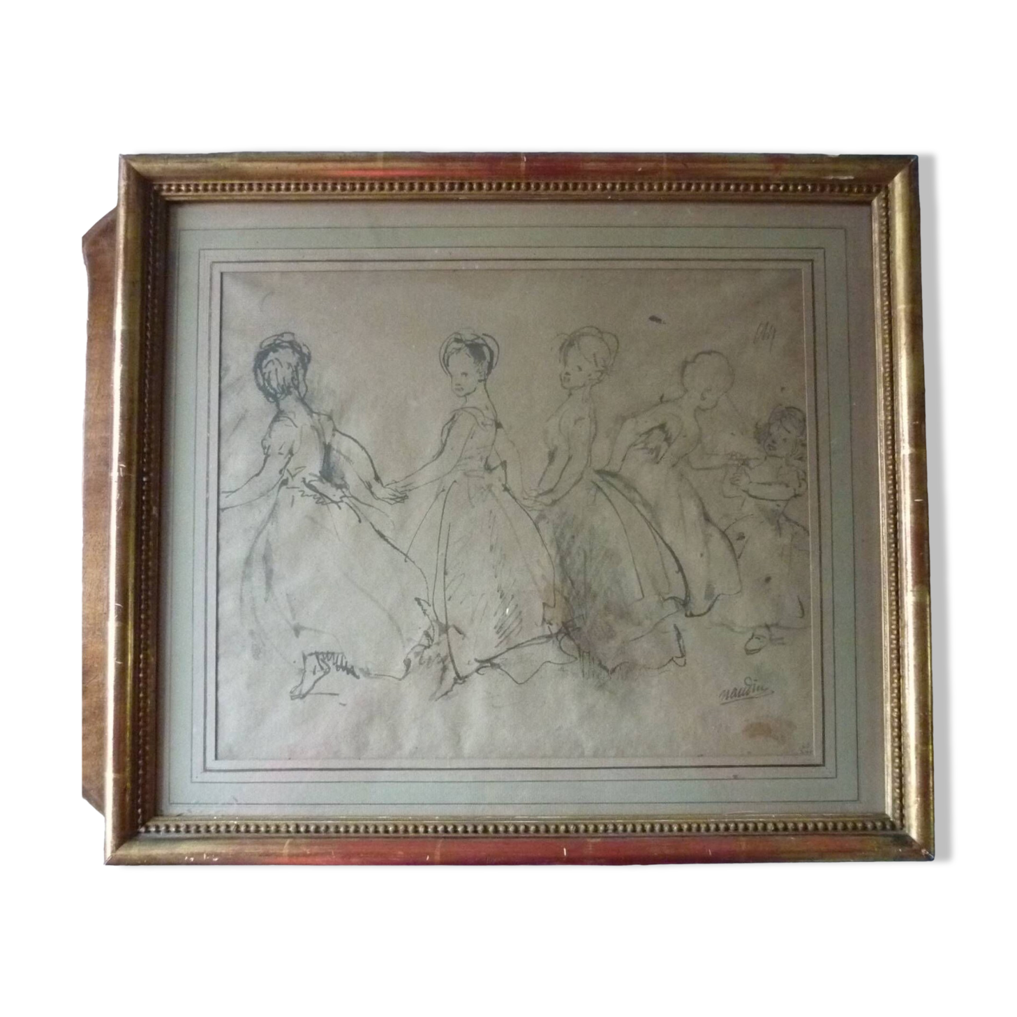 Dance, Lithograph numbered 29/240 after NAUDIN