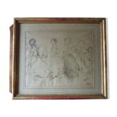 Dance, Lithograph numbered 29/240 after NAUDIN
