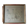 Dance, Lithograph numbered 29/240 after NAUDIN