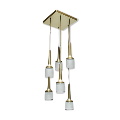 Luminaire with six pendants Germany