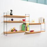 Étagère string en teck. Années 60