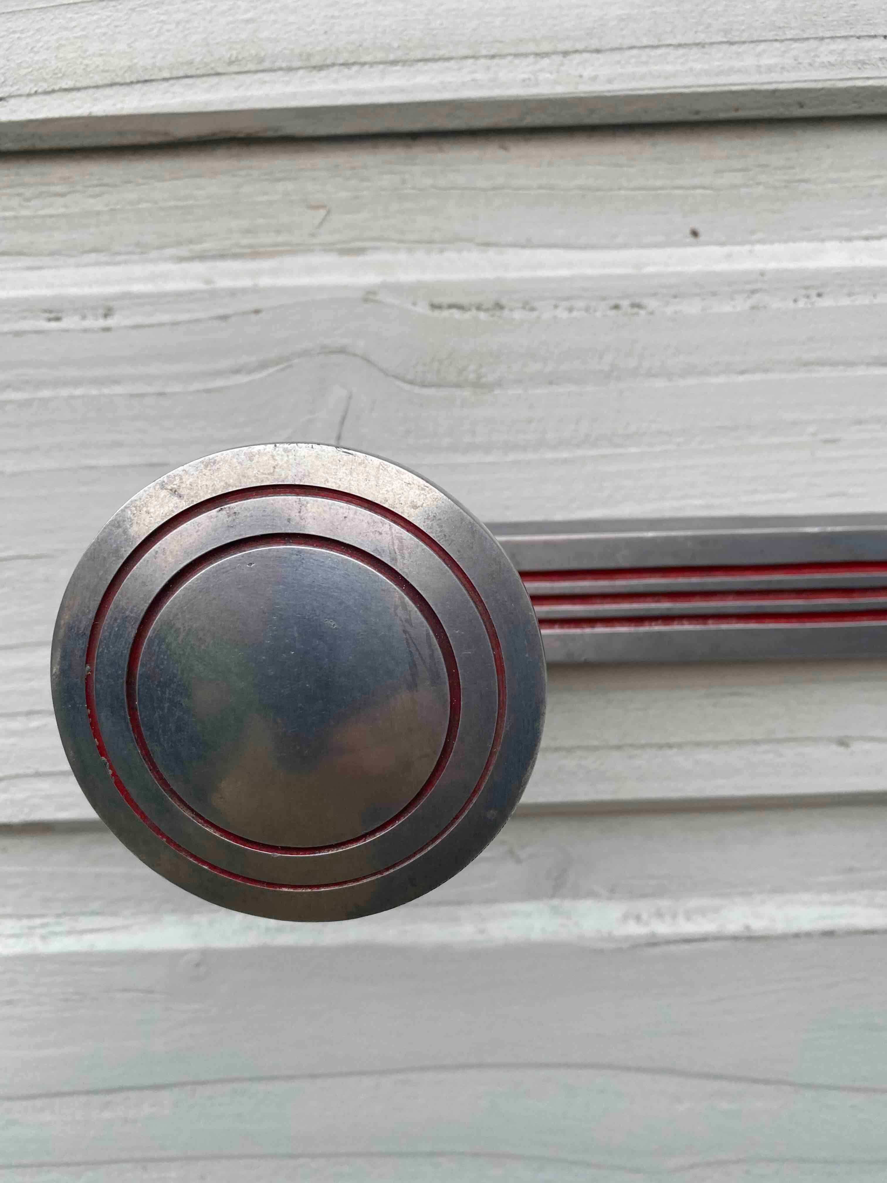 Aluminium wall coat holder wall 50s