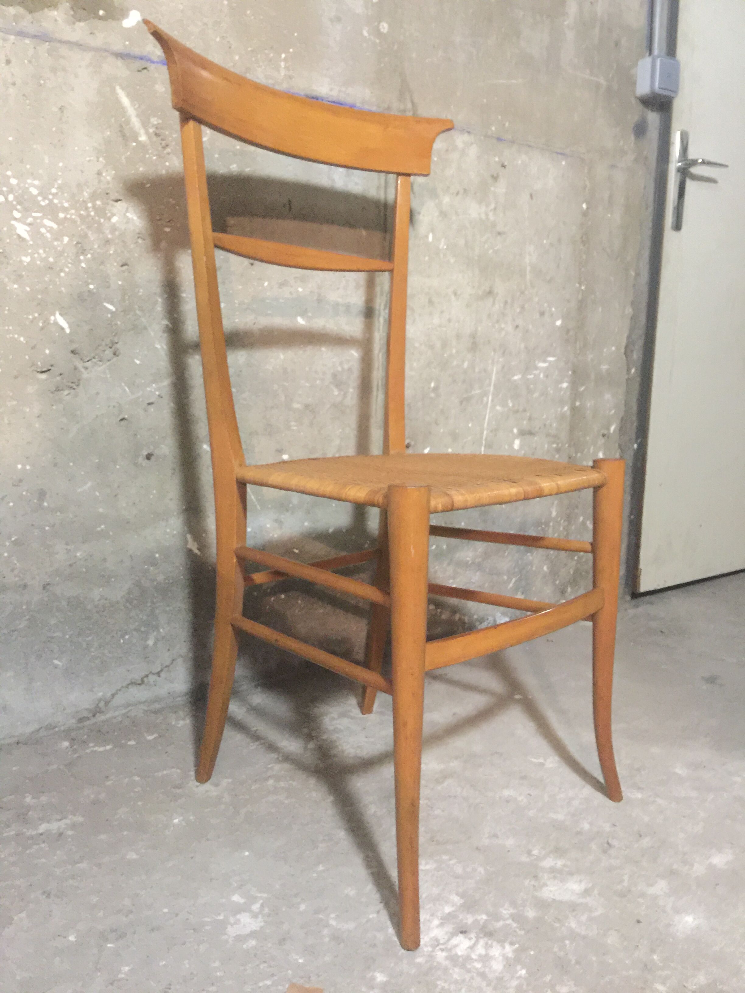 Italian chair of the 50s
