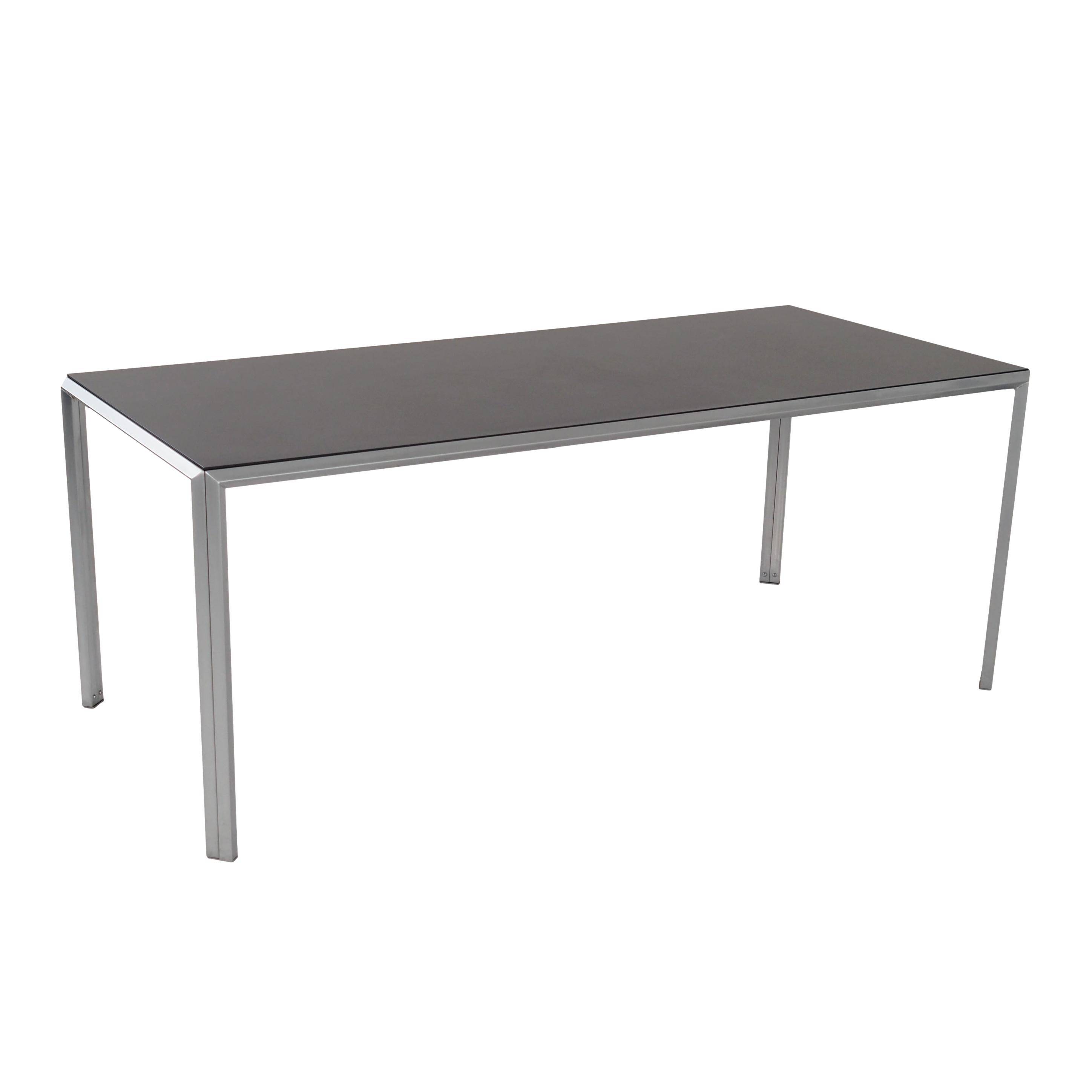 Aluminium desk, Scandinavian design, 1980s, manufacture: Montana Furniture