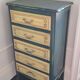 Chic 5-drawer chest in solid wood
