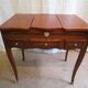 Solid wood dresser with marquetry