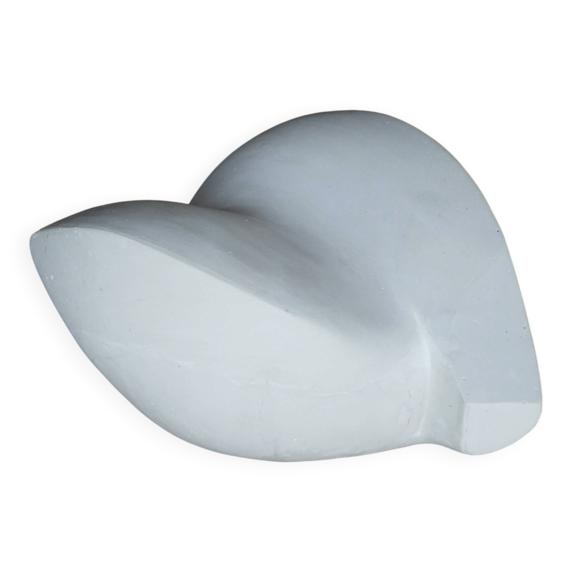 Small Abstract Plaster Sculpture, 1970s