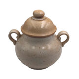 Sandstone teapots and sugar set