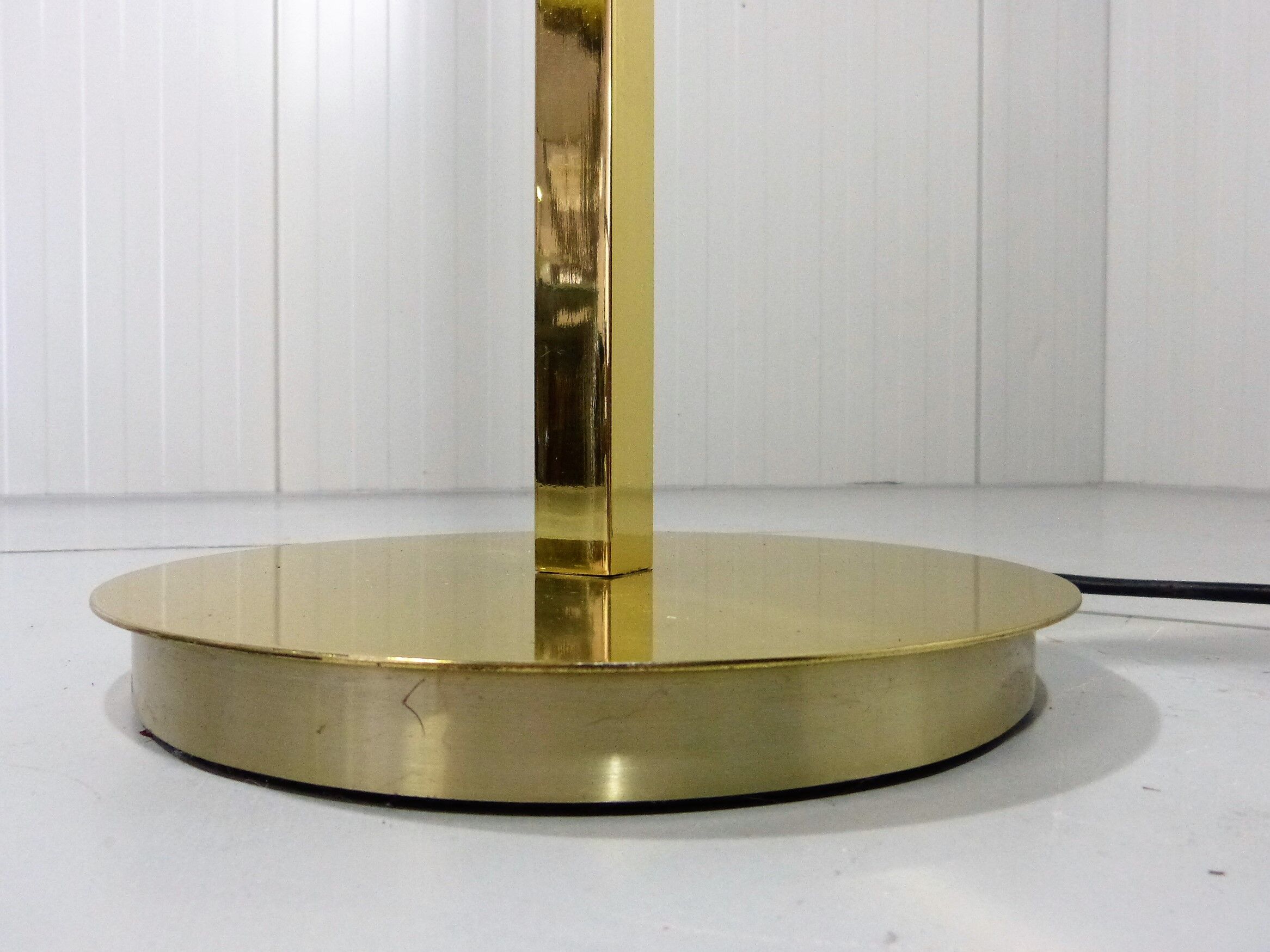 Brass floor lamp by Lumi italy 1970