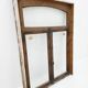 Pair of solid oak windows from the early 20th century.