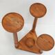 Wooden plant stand with 4 levels 50