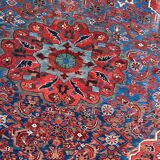 Nice old Persian carpet Afshar 220x298 cm