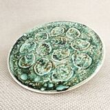 Niderviller oyster/shellfish platter – “moss” decoration – 1970s