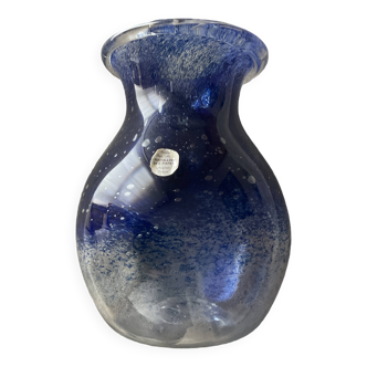 Vase en cristal, cristallerie des Papes Avignon