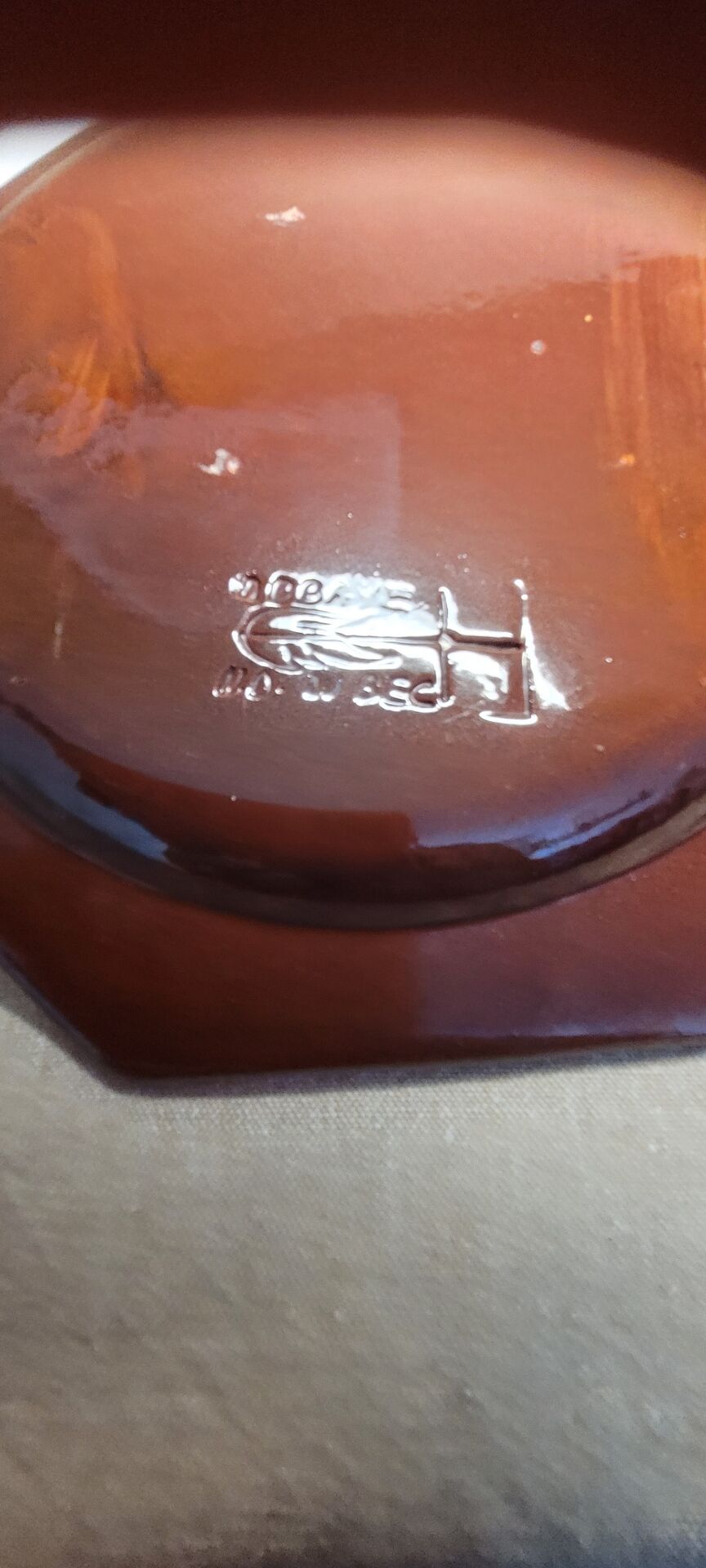 Set of 5 plates Abbey N D du Bec