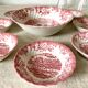 Johnson brother english porcelain cups and salad bowl