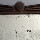 Antique tramp art folk art distressed mirror, Austria ca 1900s