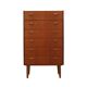 Commode en teck, design danois, années 1970, fabriquée au Danemark