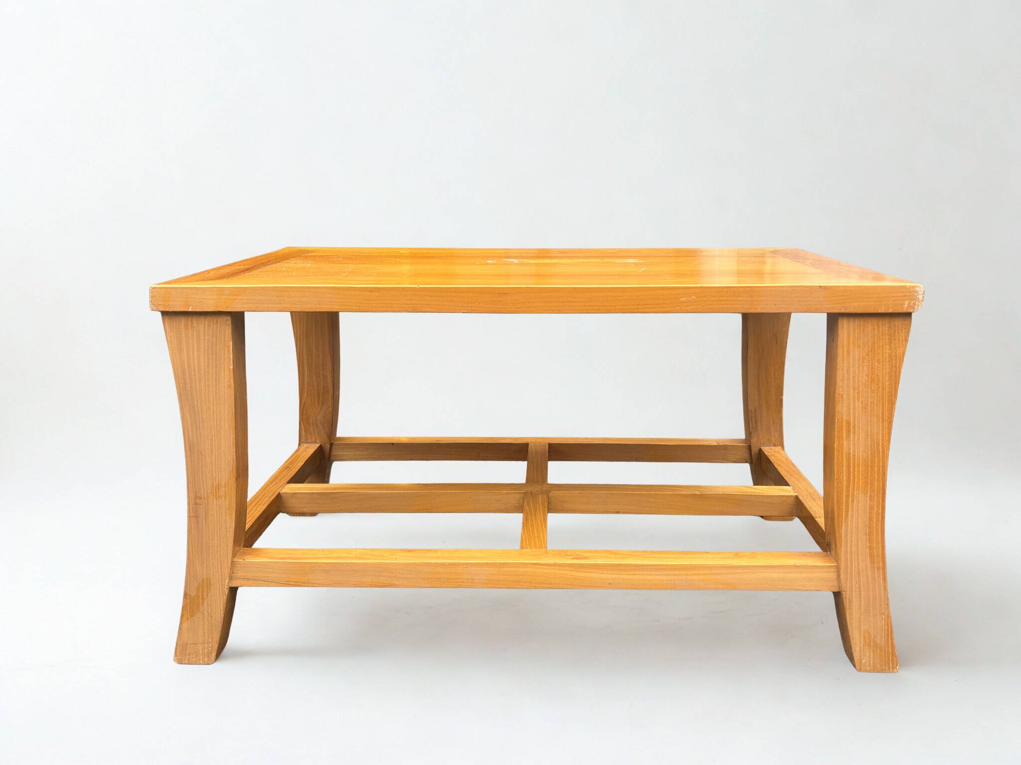 Solid wood table