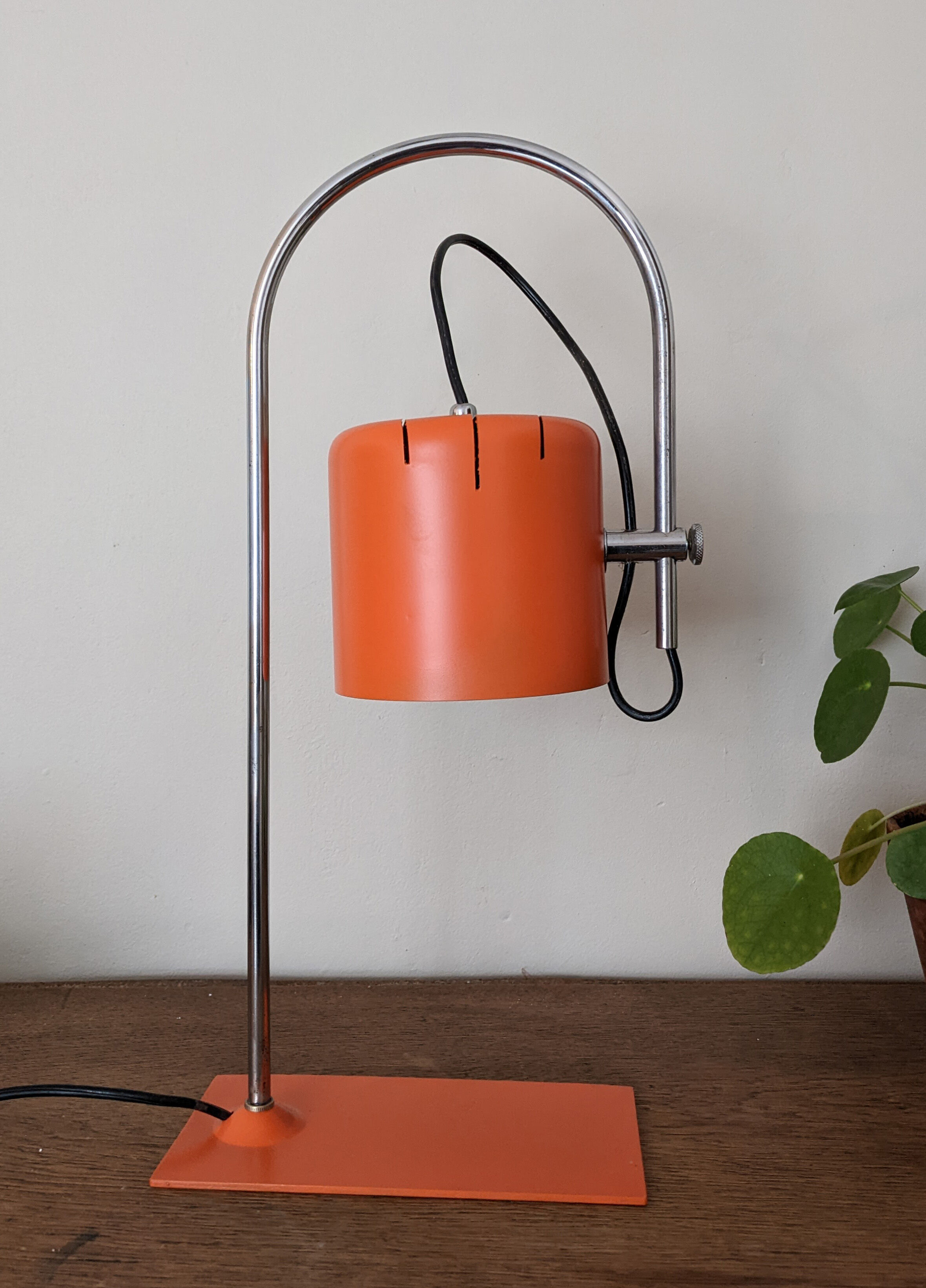 Mid century arc desk lamp