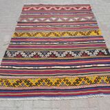 Handmade area kilim rugs for livingroom