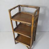 rattan bedside table