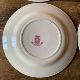 Chardons Gien dessert plates