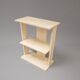 Vintage travertine book case, 1970s.