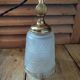 Walker lamp lampshade tulip frosted glass paste art deco