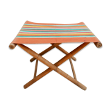 Former folding seat in canvas