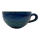 Tasse à thé café, Aldo Londi, Rimini blu, 1969, céramique bleu e vert