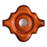 Vintage ceramic wall lamp, Hustadt wall lamp, Pop Art