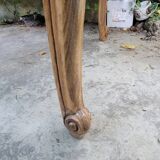 Louis XV coffee table in oak and cherry marquetry.