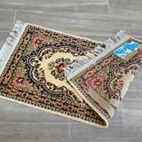 Beige mechanical carpet 80s