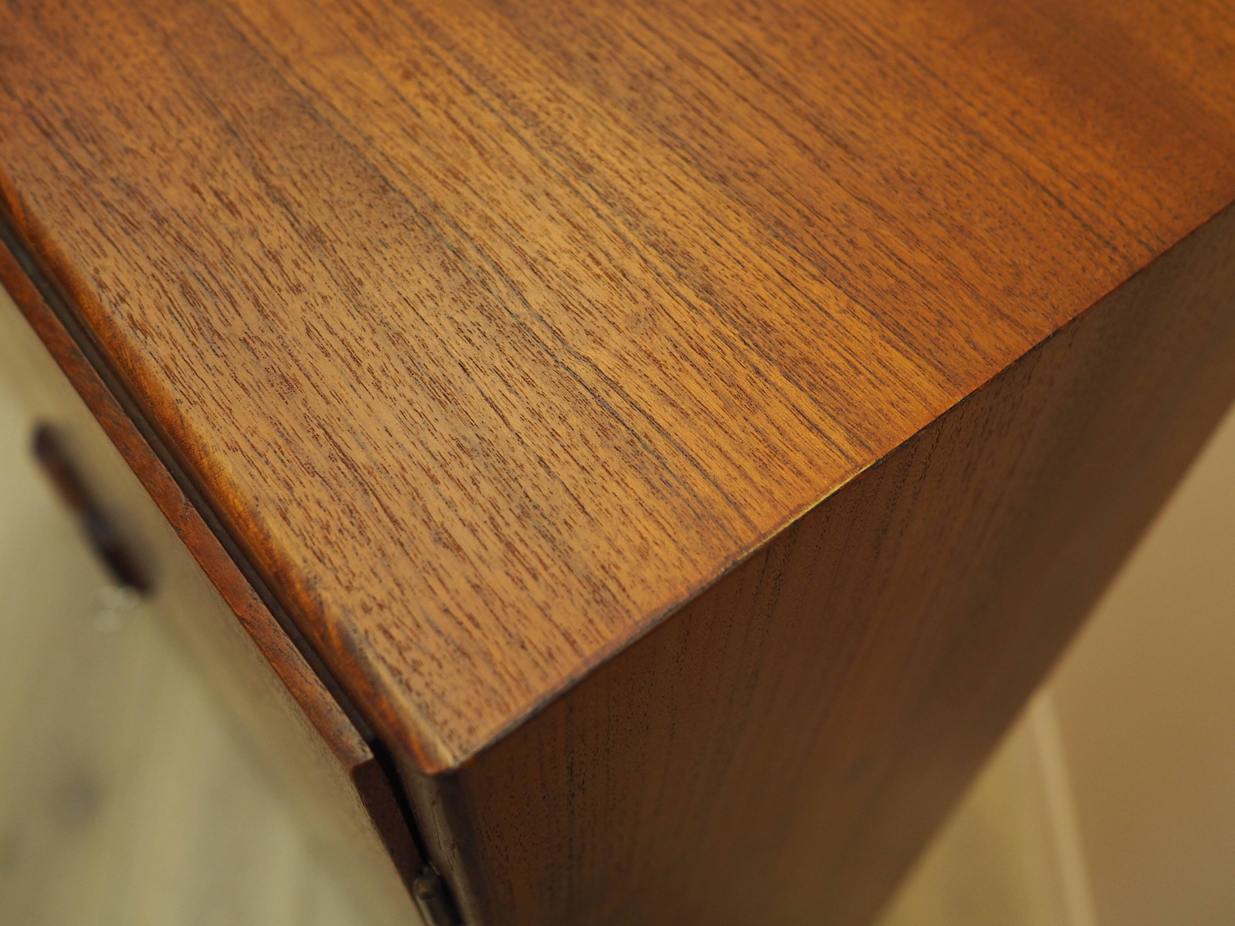 Cabinet en teck, design danois, années 1960, designer : Børge Mogensen