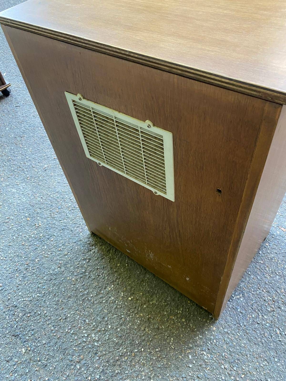 Armoire de rangement chaussures style scandinave en bois 1960