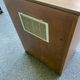 Armoire de rangement chaussures style scandinave en bois 1960