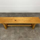 Vintage solid pine bench 150 cm