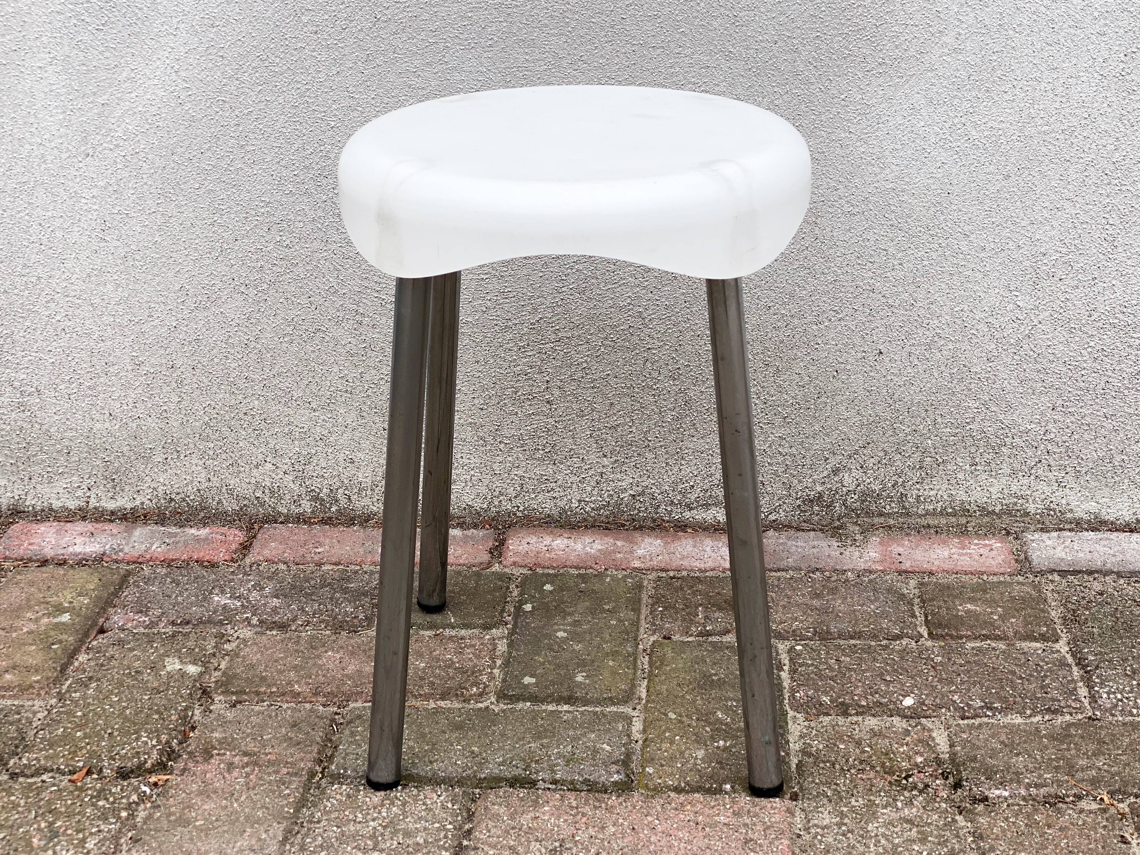Tabouret space age Brevetti Toce design italien vintage, siège en bakélite
