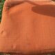LOT of 8 chairs in orange fabric '70s very comfortable