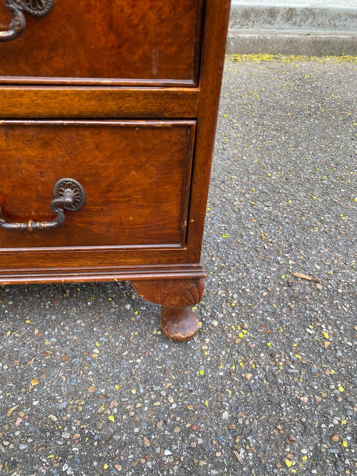 Secrétaire Chippendale en bois du XIXème
